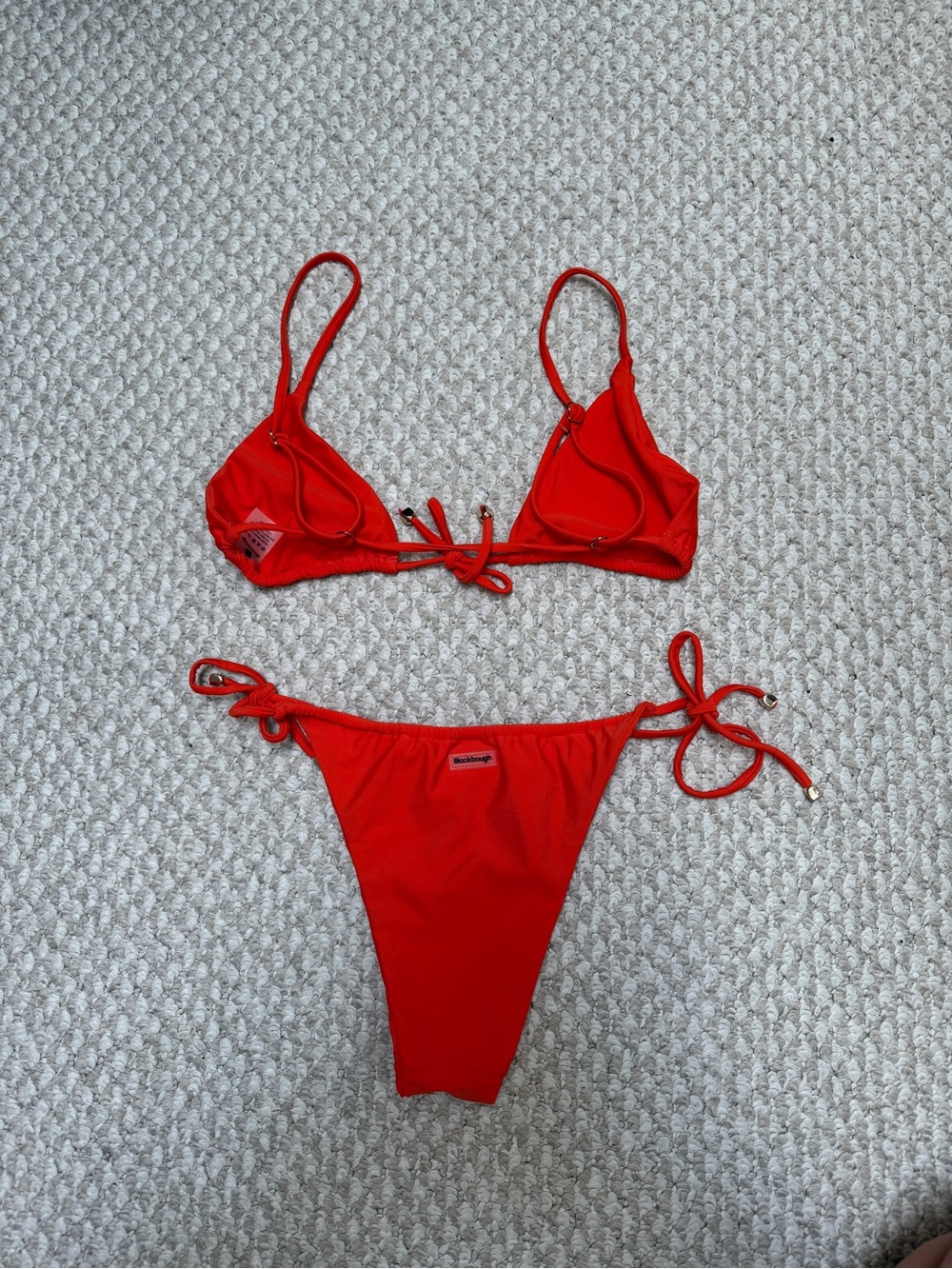 Blackbough Swim Liv Bikini in Bright Orange - Picture 4 of 10